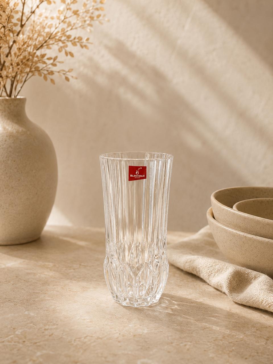 Glass ware - طقم أكواب زجاج 6 قطع