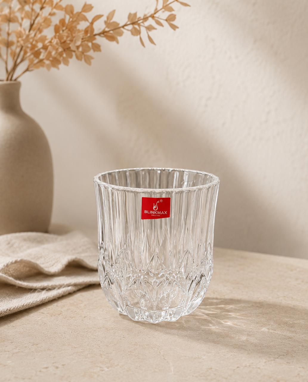 Glass ware - طقم أكواب زجاج 6 قطع