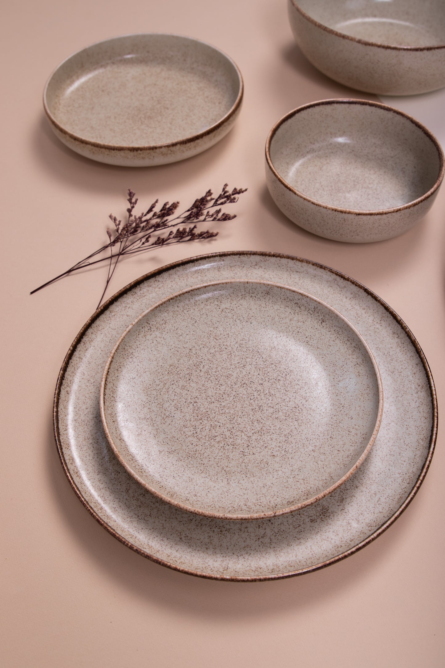 Mint Porcelain Dinner Set – 26 Pieces - طقم عشاء بورسلين ٢٦ قطعه من فتحي محمود