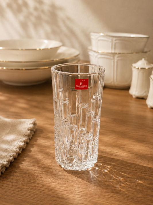 Glass ware - طقم أكواب زجاج 6 قطع
