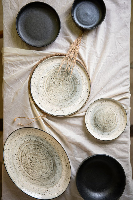Vienna Porcelain Dinner Set – 26 Pieces - طقم عشاء بورسلين ٢٦ قطعه من فتحي محمود