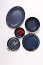 Azzaro Porcelain Dinner Set – 26 Pieces - طقم عشاء بورسلين ٢٦ قطعه من فتحي محمود