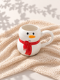 Mug porcelain snowman