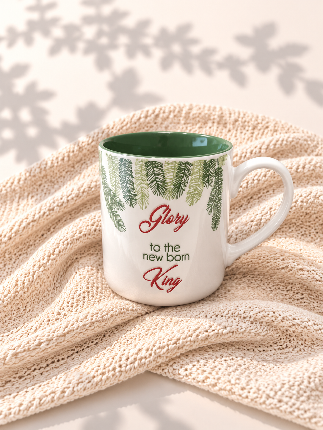 Mug porcelain Christmas