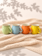 Set of four mugs